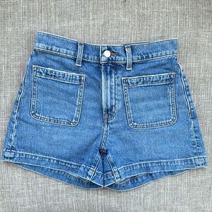 Madewell denim shorts.  Size 26.